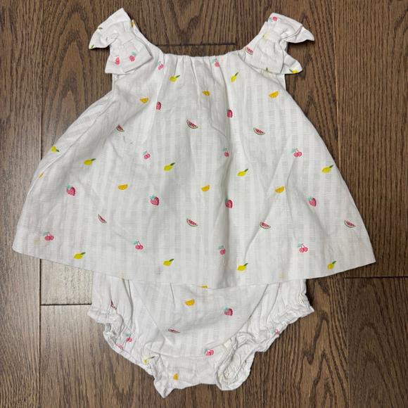 Janie and Jack baby fruit set NWT size 6/12M - Picture 1 of 8